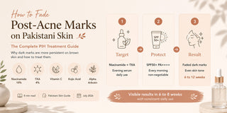 How to Fade Post-Acne Marks on Pakistani Skin