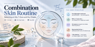 Combination Skin Routine: Balancing an Oily T-Zone and Dry Cheeks