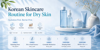 Korean Skincare Routine for Dry Skin: How to Build a Hydration-First Routine