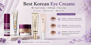 Best Korean Eye Creams for Dark Circles and Fine Lines