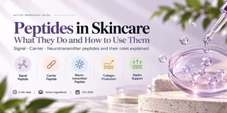 Peptides in Skincare: What They Do and How to Use Them