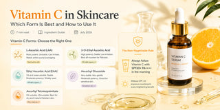 Vitamin C in Skincare: Which Form Is Best and How to Use It