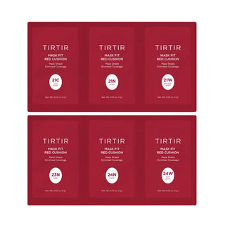 TIRTIR Mask Fit Red Cushion 6 Shade Trial Kit