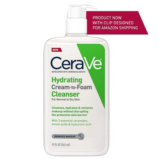 CeraVe Hydrating Cream-to-Foam Cleanser