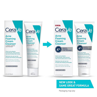 CeraVe Acne Foaming Cream Cleanser