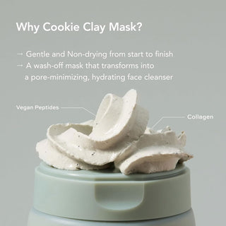 WHIPPED Mugtree Vegan Cookie Clay Pack Cleanser 180ml