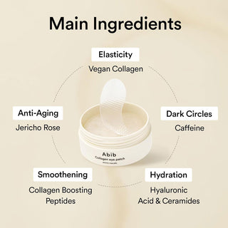 Abib Collagen Eye Patch Jericho Rose Jelly 60pcs