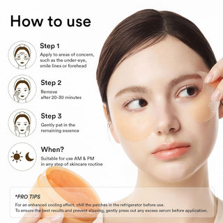 Abib Glutathione Kojic Acid Eye Patch Vita Jelly - 60 Patch