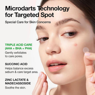 Anua Triple Acid Spot Care Microdart Patch - 12 Patches