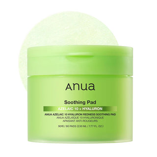Anua Azelaic 10 Hyaluron Redness Soothing Pad 90 Pads