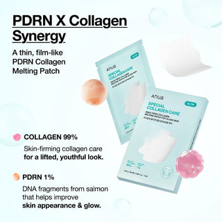 Anua PDRN Collagen Melting Patch For Glass Skin - 4 Patches