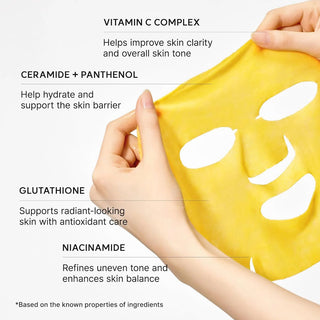 Arencia Vitamin C Booster Shot Mask (Single Sheet)