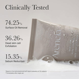 Arencia Rice + LHA Pore Control Rice Cake Cleanser 150g