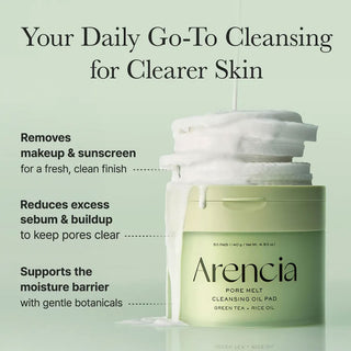 Arencia Pore Melt Cleansing Oil Pad - 50 Pads