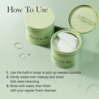 Arencia Pore Melt Cleansing Oil Pad - 50 Pads