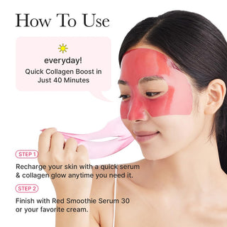 Arencia Red Collagen Jello Mask (Single Sheet)