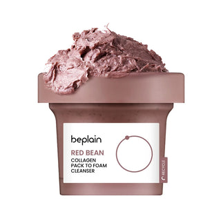 beplain Red Bean Collagen Pack To Foam Cleanser 100ml