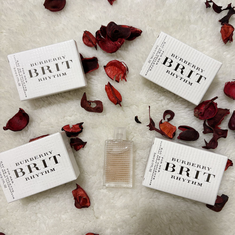 BURBERRY Brit Rhythm For Her EDT 5ml – GlowCare Pakistan