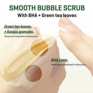 SOME BY MI Bye Bye Blackhead 30 Days Miracle Green Tea Tox Bubble Cleanser 120g