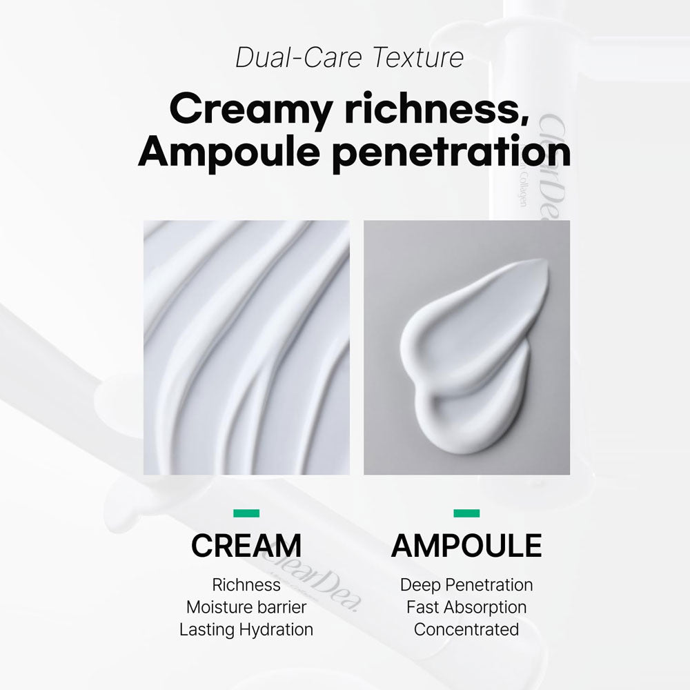 ClearDea Mucin Collagen Voluming Cream Ampoule 4ml x 5 pcs GlowCare Pakistan ClearDea Mucin Collagen Voluming Cream Ampoule 4ml x 5 pcs GlowCare Pakistan
