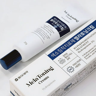 Dong-A Pharm Melatoning Cream 30g – Hydroquinone 2% Skin Brightening & Hyperpigmentation Treatment