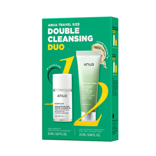 Anua Travel Size Double Cleansing Duo Set