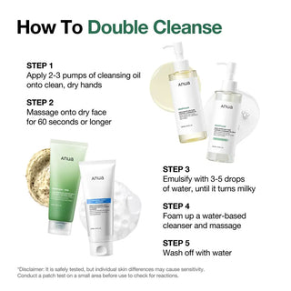Anua Travel Size Double Cleansing Duo Set