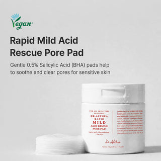 Dr. Althea Rapid Mild Acid Rescue Pore Pad - 65 Pads