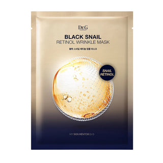 Dr.G Black Snail Retinol Wrinkle Mask (Single Sheet)