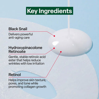 Dr.G Black Snail Retinol Wrinkle Mask (Single Sheet)