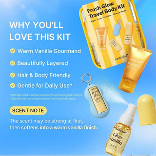 Medicube Fresh Glow Travel Body Kit - 3 pcs