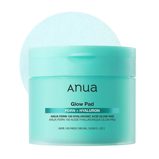 Anua PDRN 100 Hyaluronic Acid Glow Pad (60 Pads)
