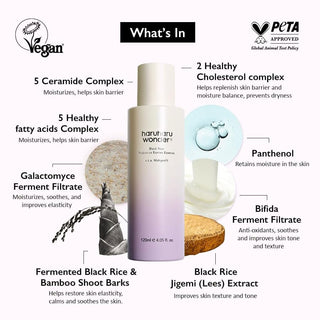 Haruharu wonder Black Rice Probiotics Barrier Essence