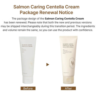 HEVEBLUE Salmon Caring Centella Cream 100ml