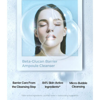iUNIK Beta-Glucan Barrier Ampoule Cleanser 120ml