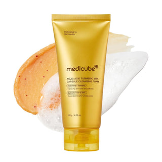 Medicube Kojic Acid Turmeric Vita Capsule Cleansing Foam 120g