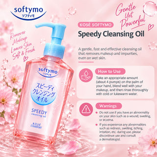 KOSE Softymo Speedy Cleansing Oil