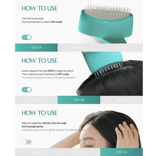 lilyeve Scalp Turn Cica PDRN Brush Ampoule 100ml