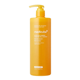 Medicube Kojic Acid Turmeric Purifying Gel Cleanser 500ml