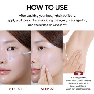 Dr.Melaxin Peel Shot Exfoliant Black Rice Ampoule 80ml