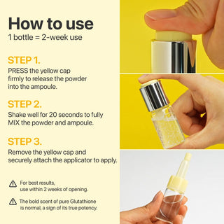 Numbuzin No.5 Glutathione TXA Advanced Dark Spot Ampoule Concentrate 10.7g