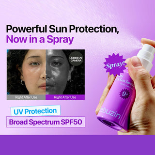 Numbuzin No.9 NAD+ PDRN Glow Lock Sun Spray 50ml - SPF50+ PA++++