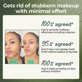 Numbuzin No.3 Pore & Makeup Cleansing Balm With Green Tea And Charcoal 85g