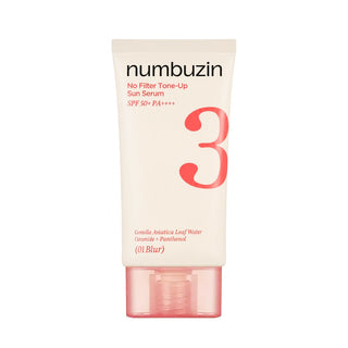 Numbuzin No.3 No Filter Tone-Up Sun Serum 50ml (01 Blur)