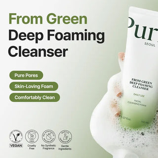Purito SEOUL From Green Deep Foaming Cleanser 150ml