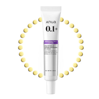 Anua Retinol 0.1 Caffeine Revitalizing Eye Cream 30g