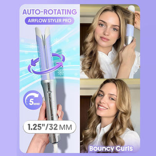 SHEGLAM HAIR One Touch Airflow Styler Pro-32mm Silver-Purple