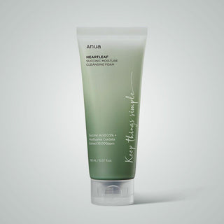 Anua Heartleaf Succinic Moisture Cleansing Foam