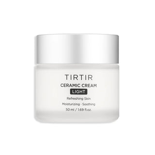 TIRTIR Ceramic Cream Light, 50ml - Lightweight Moisturizer