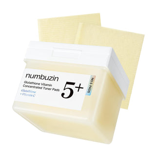 Numbuzin No.5+ Glutathione Vitamin-Niacinamide Concentrated Pad - 70 Pads